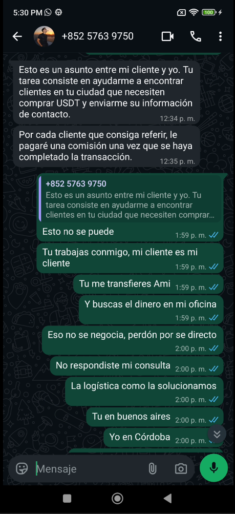 Presión para conseguir datos de clientes